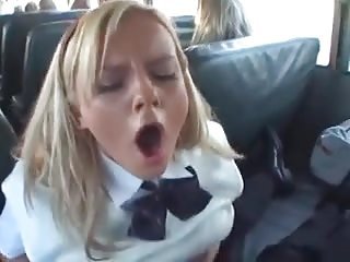 Blonde handjobs Asian prevalent teacher bus 2